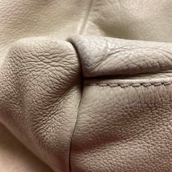 Marc by Marc Jacobs Genuine Soft Cow Leather Bag in Light Gray Color X Large - Picture 10 of 11